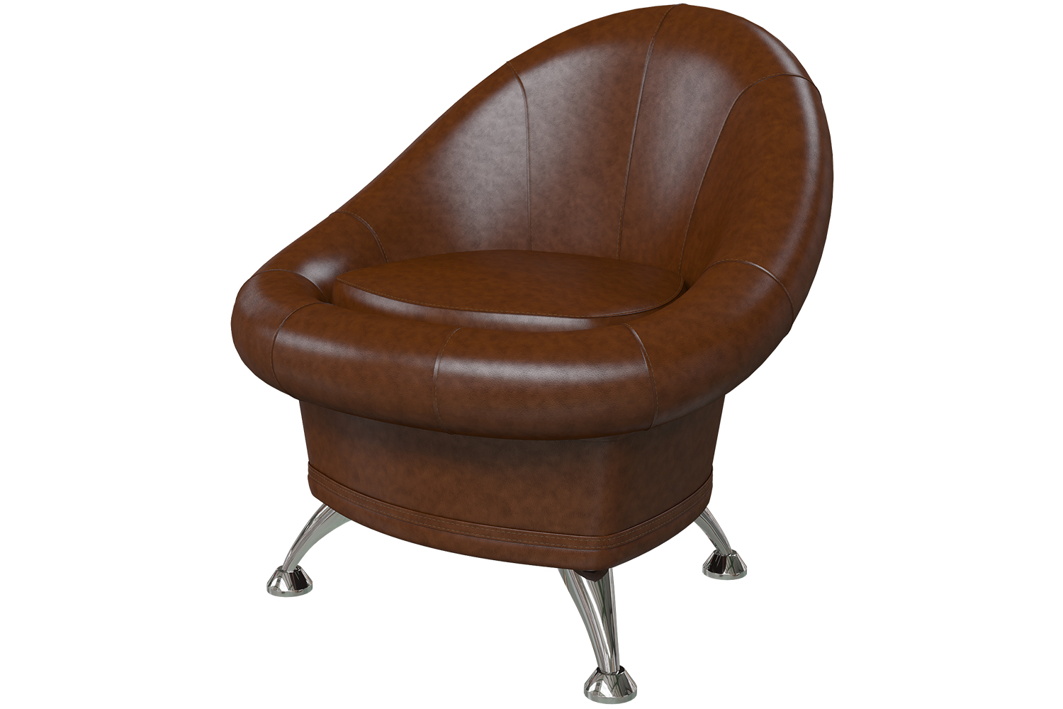 Банкетка-кресло (кожзам ЭКО) 6-5104  за 7190 руб  .