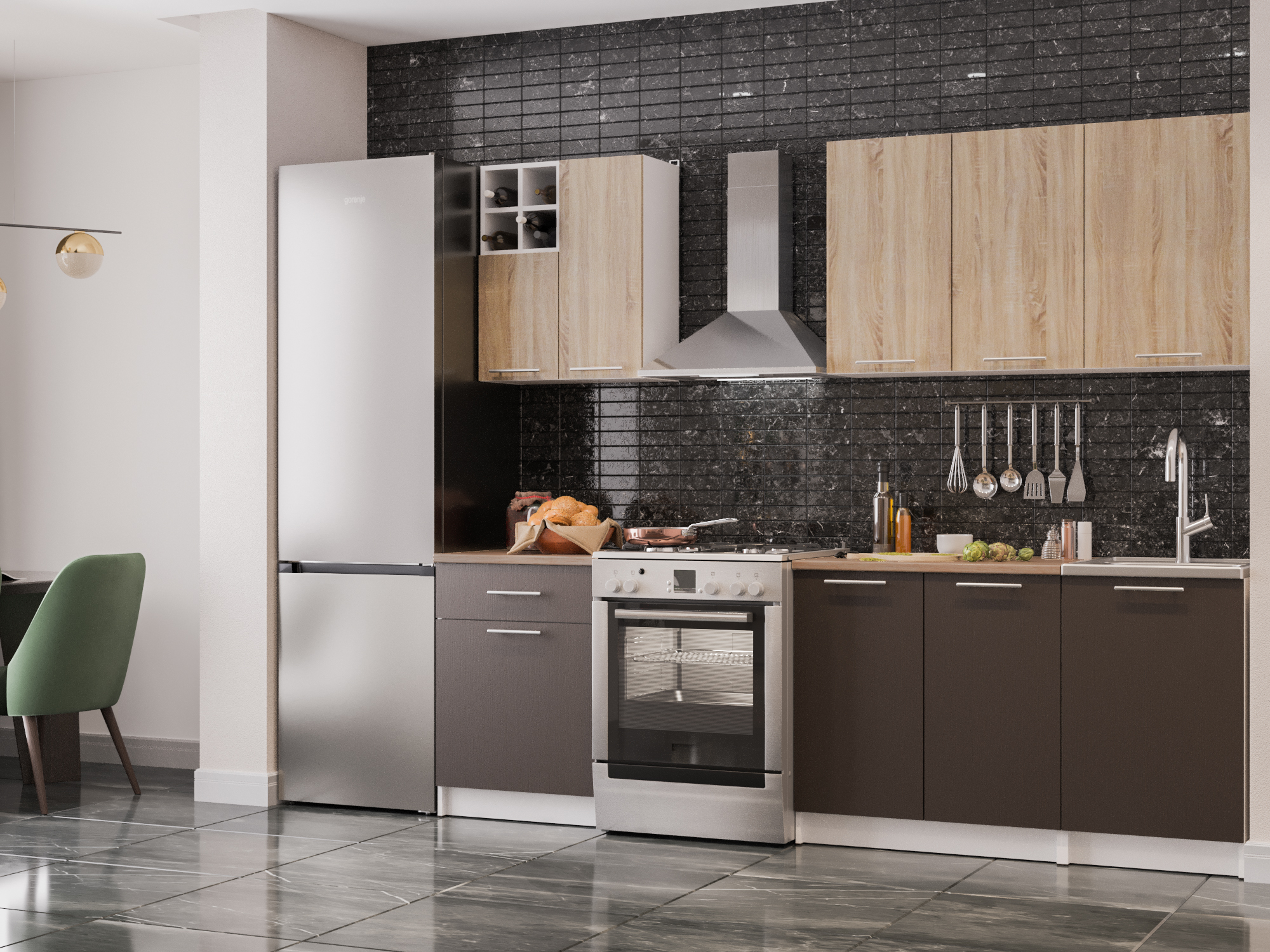 Gorenje в интерьере кухни