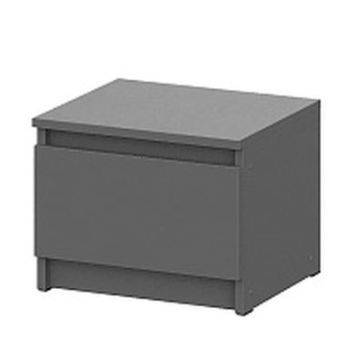 Тумба прикроватная "Денвер" графит серый