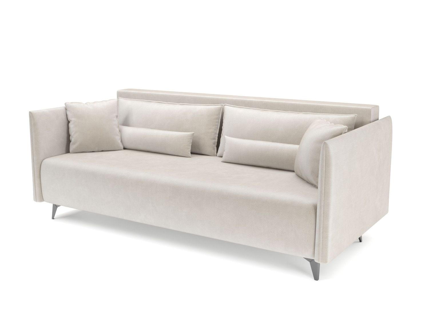 Диван-кровать "Майами" бархат бежевый Star velvet 6 Light beige купить ...