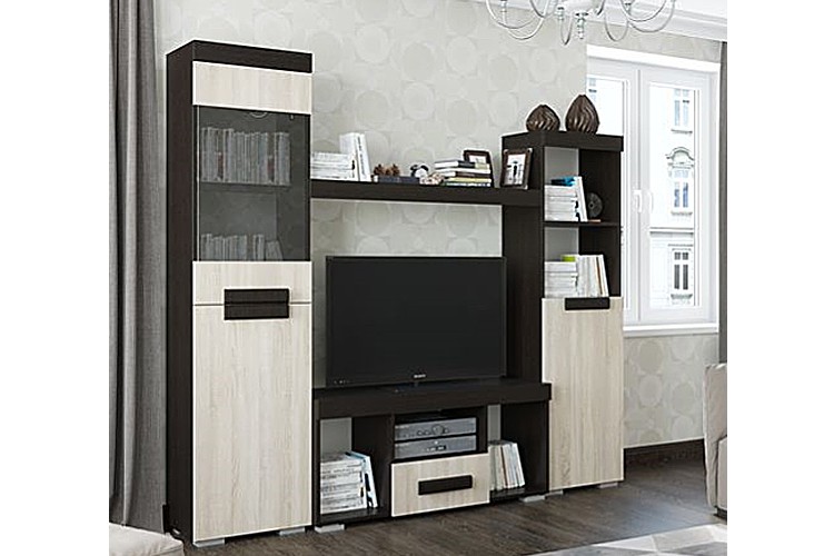 Стенка "Нота 24" купить за 10480 руб в Москве - интернет-магазин мебели ...
