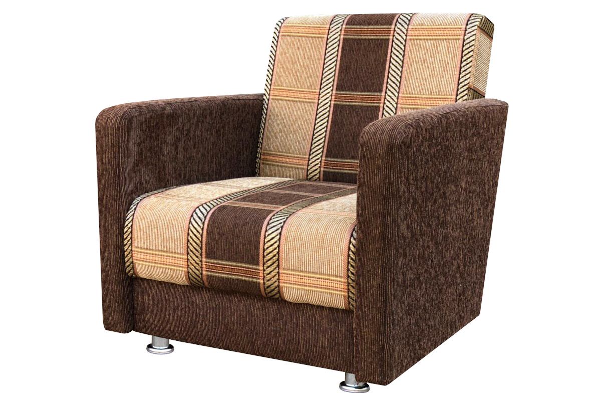 Кресло для отдыха (шенилл мега босс коричневый)