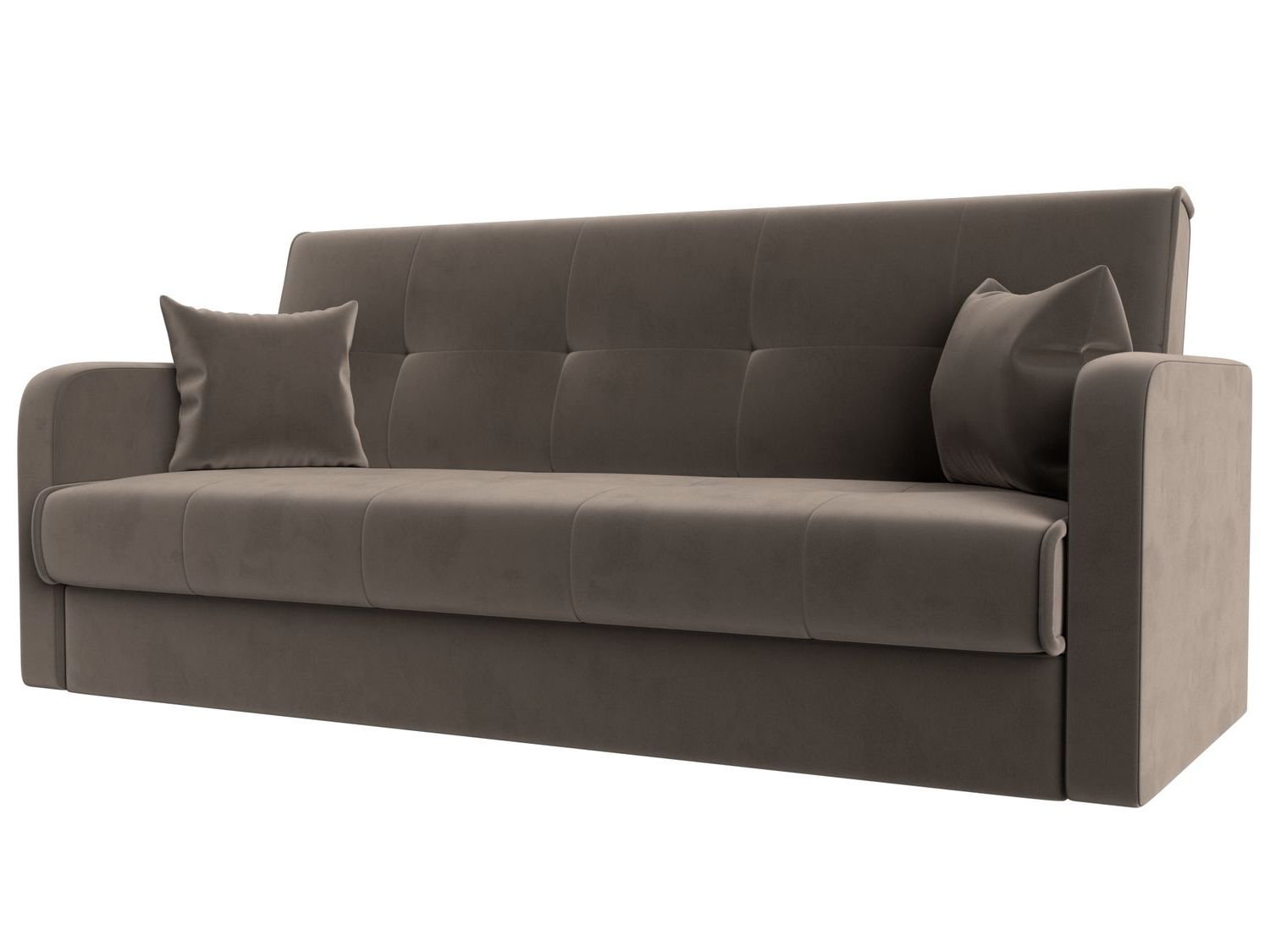 Диван-кровать книжка "Надежда" велюр коричневый купить за 28290 руб в ...