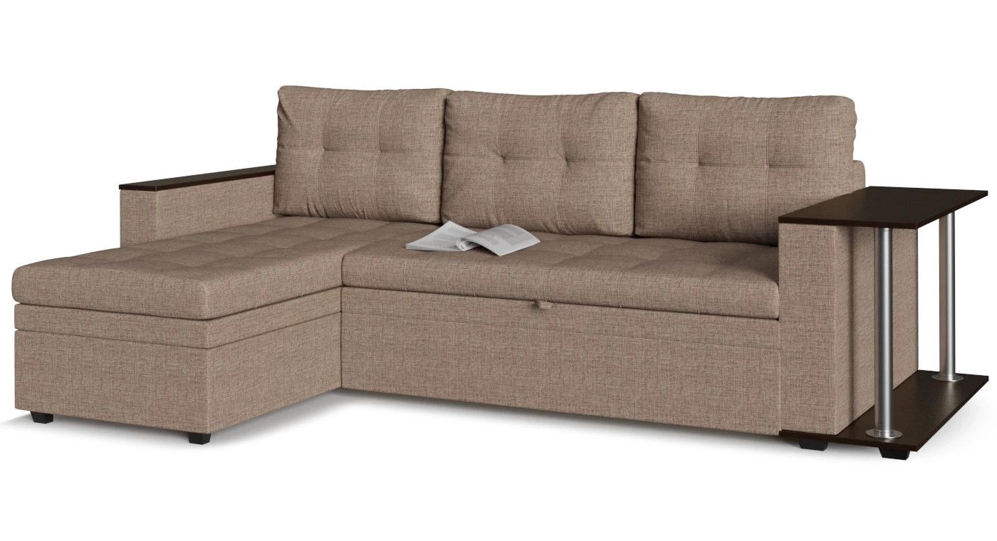 Диван Угловой "Атланта Классик" Браун со столом дельфин купить за 29190 ...