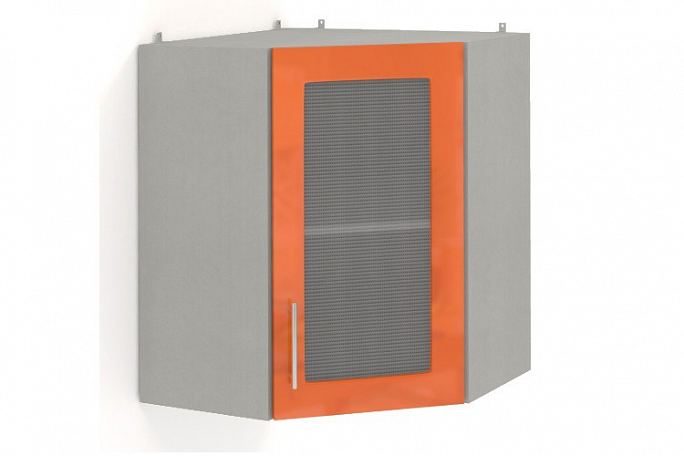 Шкаф угловой витрина "Палитра" (КШ.008.600-04)