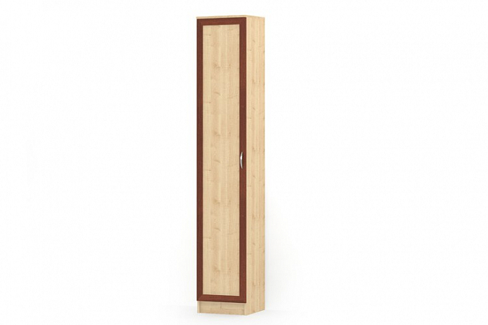 Шкаф распашной (1 дверный с полками) к прихожей "Неаполь Р"