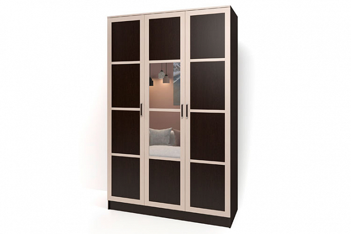 Шкаф трехстворчатый "Стайл Люкс-ТЗ" 3(27)