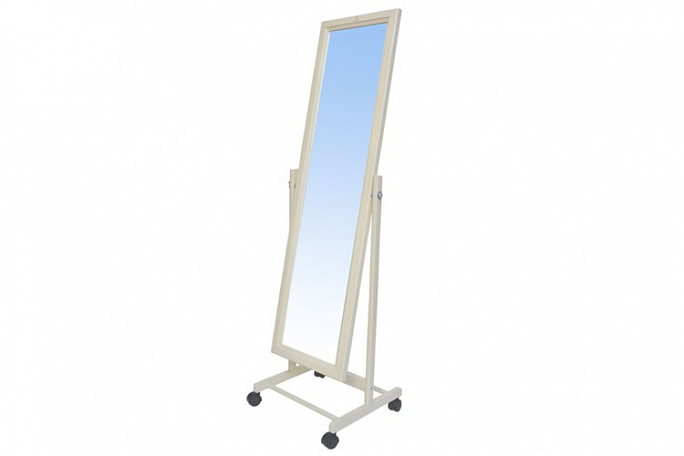 Зеркало напольное "Leset (Лесет) Мэмфис", слоновая кость