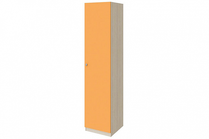 Колонка закрытая "Астра" дуб молочный, оранжевый