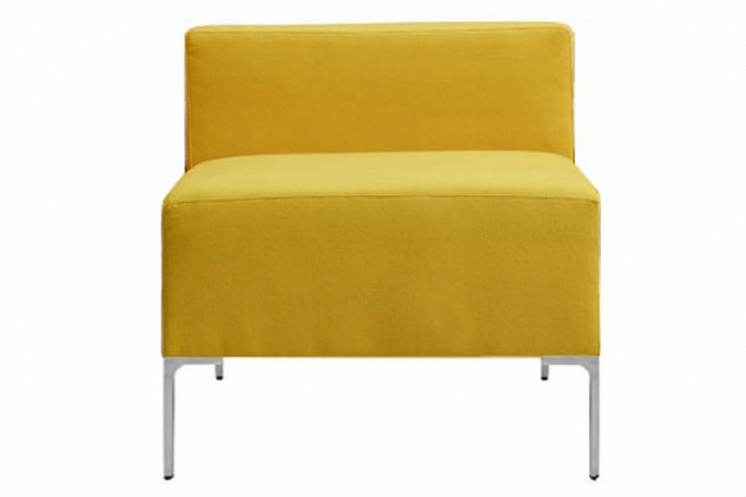 Кресельная секция "Хаб" с прямой спинкой