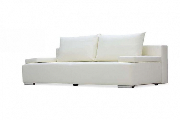 Диван-кровать "Мадейра" экокожа белая