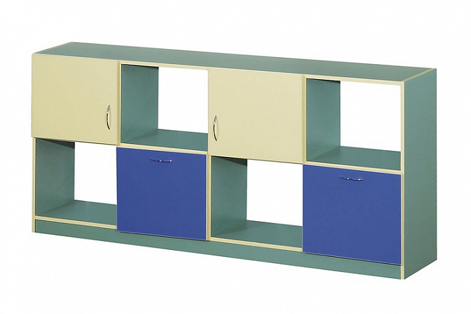 Стеллаж для игрушек "Радуга"