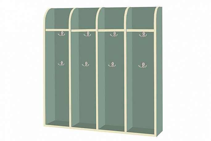 Вешалка для полотенец настенная "Радуга"