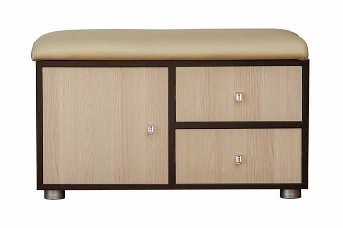 Обувница "Мини-Лайт МЛ-5" венге/ясень