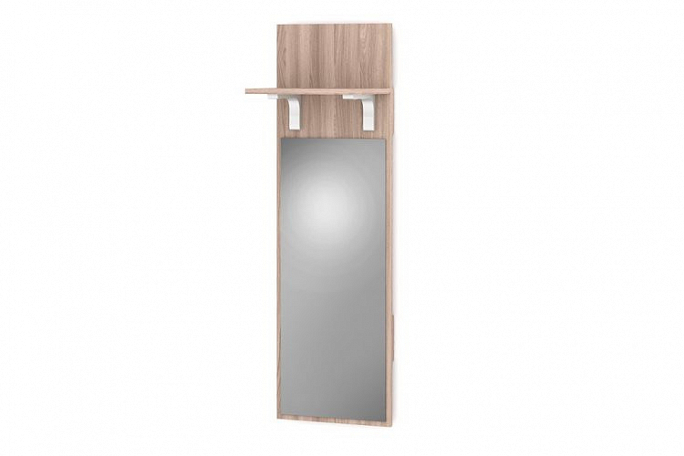 Стеновая панель с зеркалом к прихожей "Неаполь"