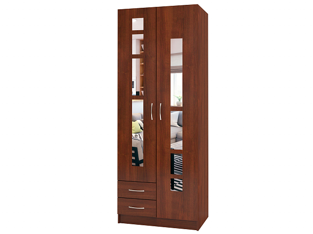 Шкаф распашной двухстворчатый "Лайт Люкс" Д-50