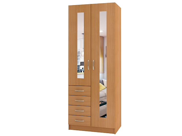 Шкаф распашной двухстворчатый "Лайт Люкс" Д-24