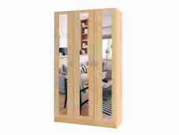 Шкаф распашной трехстворчатый "Лайт Люкс" Т-22
