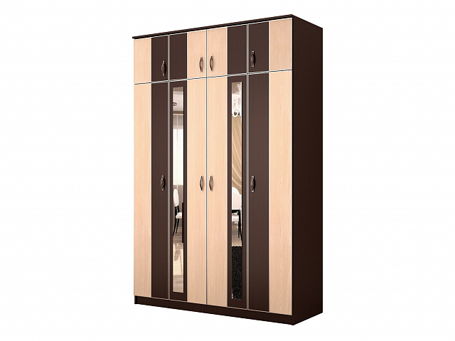 Шкаф четырехстворчатый комбинированный "ЧК-10"