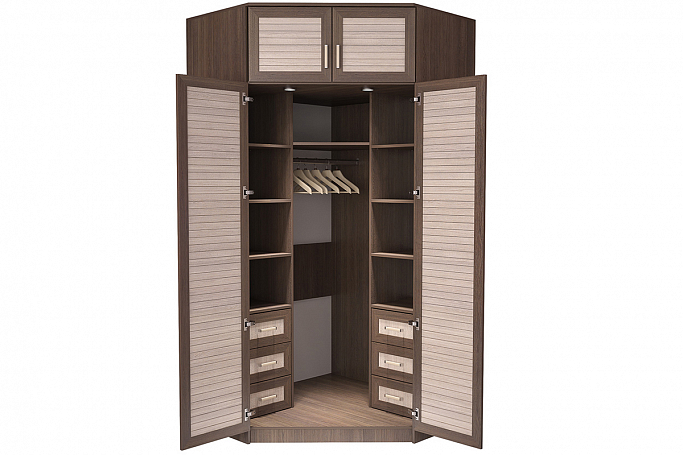 Шкаф угловой двухстворчатый "У-13Р"