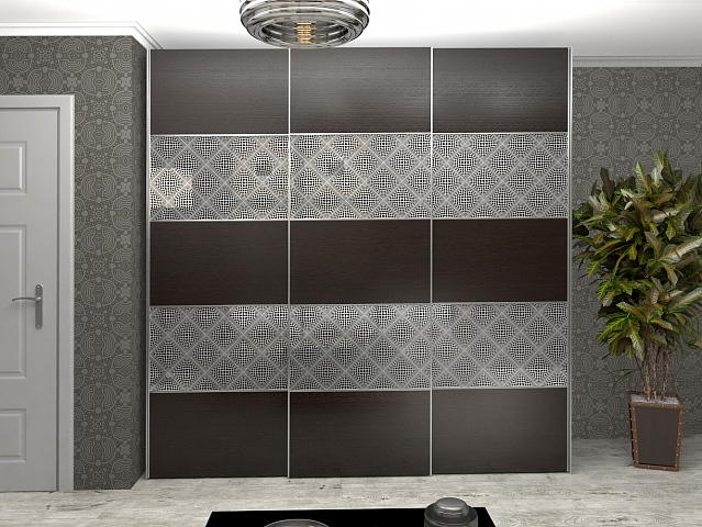 Шкаф-купе трехстворчатый "Рондо" 3(42)