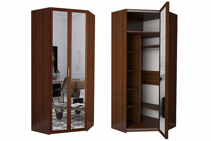 Шкаф гармошка "Дегар У1М" зеркало