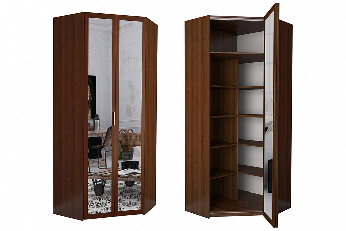 Шкаф гармошка "Дегар У3М" зеркало