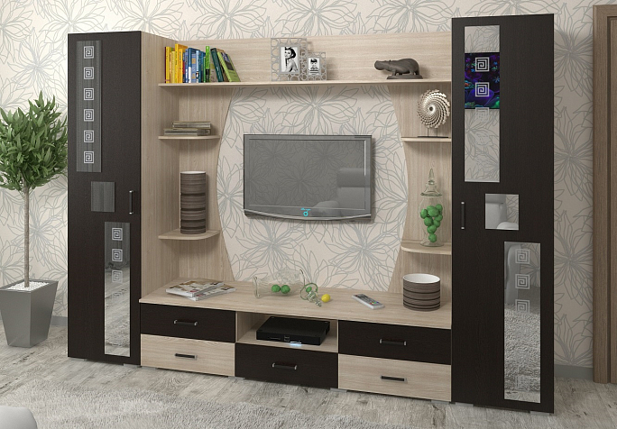 Стенка "Карина-3" ЛДСП