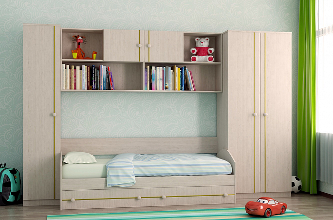 Детская стенка "Отличник 2+1"