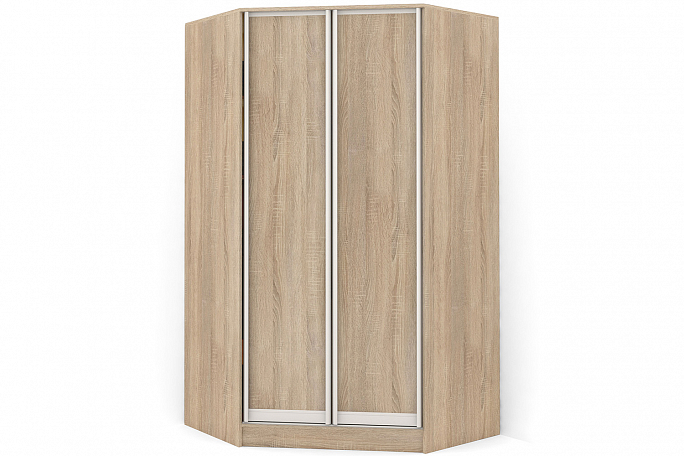 Шкаф угловой двустворчатый "Версаль" распашной Б\П ЛДСП с ящиками