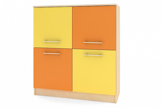 Комод "Контраст 3" ЛДСП