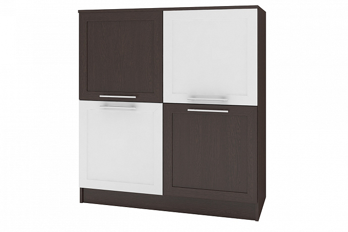 Комод "Контраст 3" МДФ