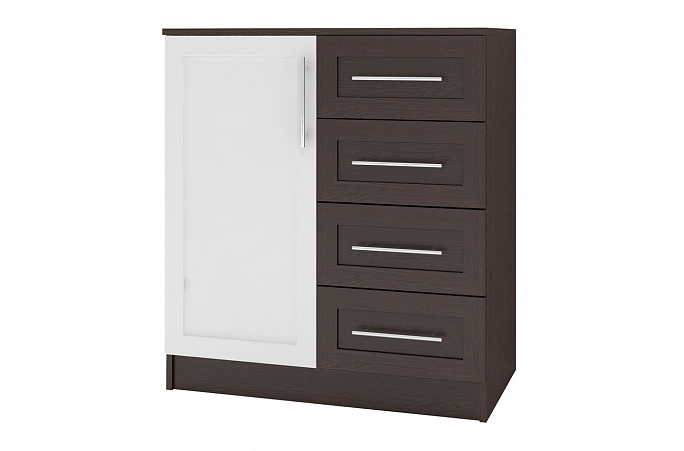 Комод "Контраст 4" МДФ