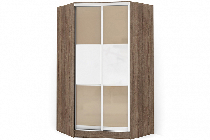 Шкаф-купе угловой "Версаль" Б\П\Б Oracal (Оракал)