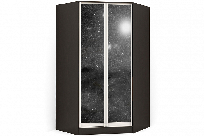 Шкаф угловой двустворчатый "Версаль" распашной П\Б фотопечать