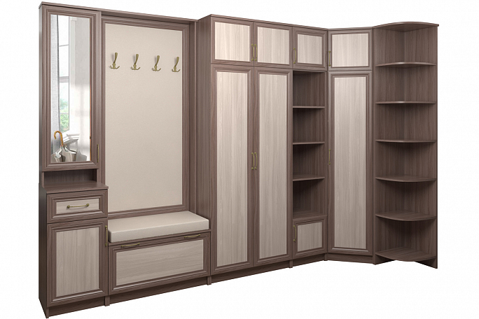 Прихожая "Джесси 30" МДФ, гладкое панно