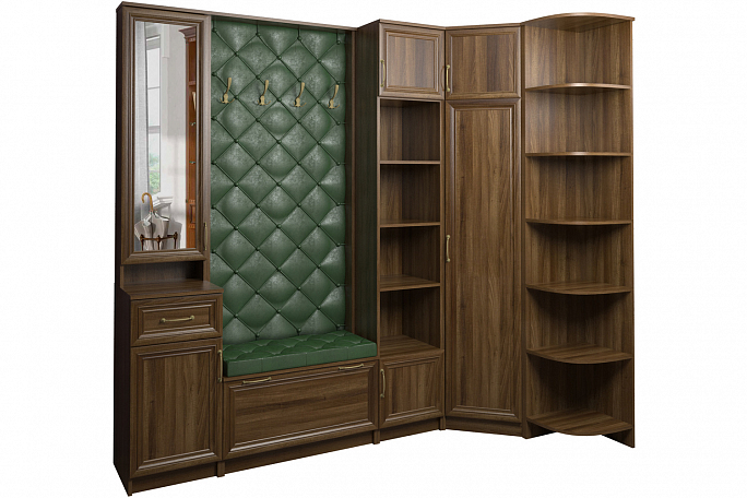 Прихожая "Джесси 29" МДФ, каретная стяжка