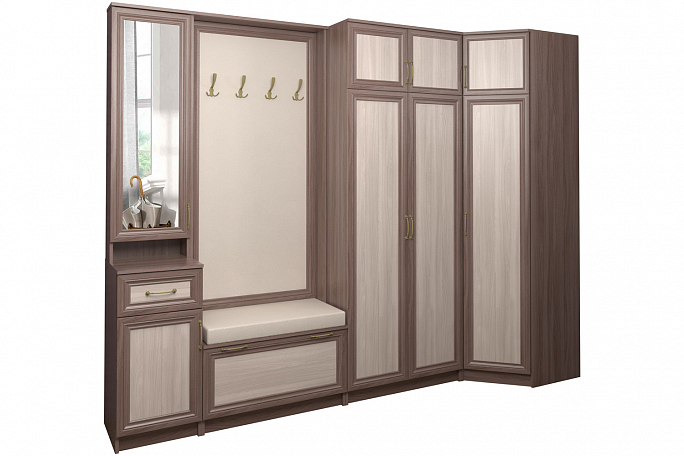 Прихожая "Джесси 28" МДФ, гладкое панно