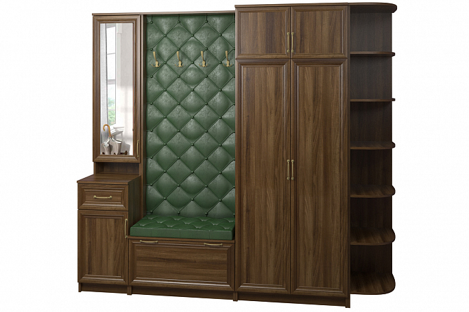 Прихожая "Джесси 21" МДФ, каретная стяжка