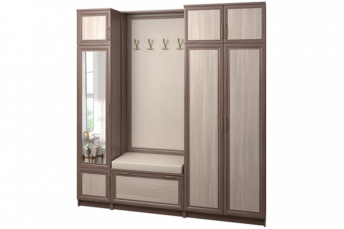 Прихожая "Джесси 19" МДФ, гладкое панно