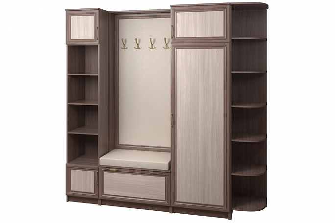 Прихожая "Джесси 18" МДФ, гладкое панно