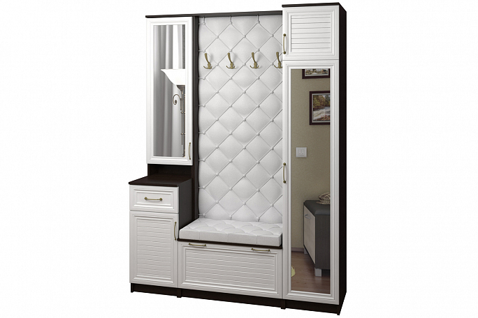 Прихожая "Джесси 16" рейка, каретная стяжка