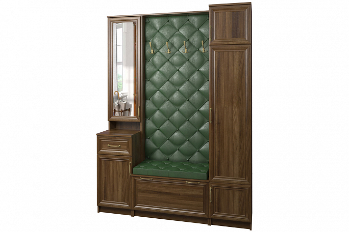 Прихожая "Джесси 15" МДФ, каретная стяжка