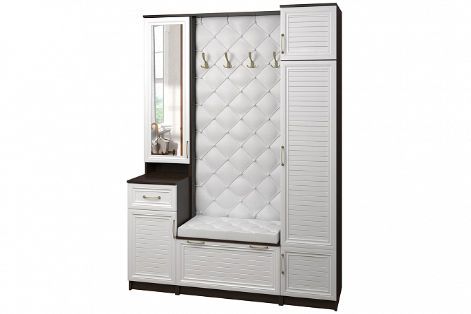 Прихожая "Джесси 15" рейка, каретная стяжка