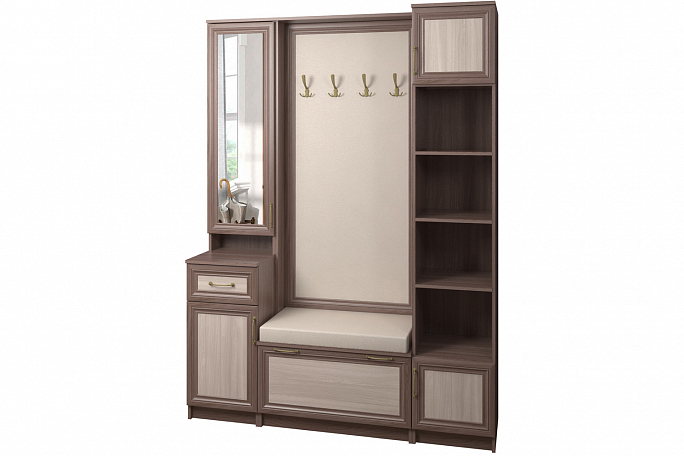 Прихожая "Джесси 14" МДФ, гладкое панно