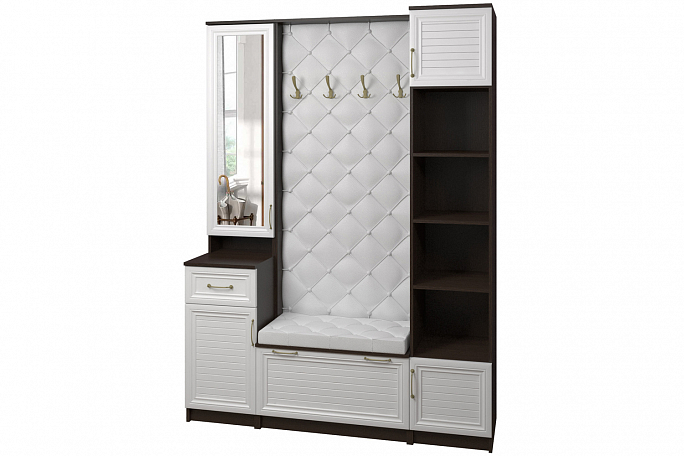 Прихожая "Джесси 14" рейка, каретная стяжка