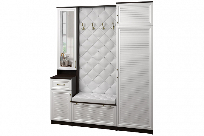 Прихожая "Джесси 12" рейка, каретная стяжка