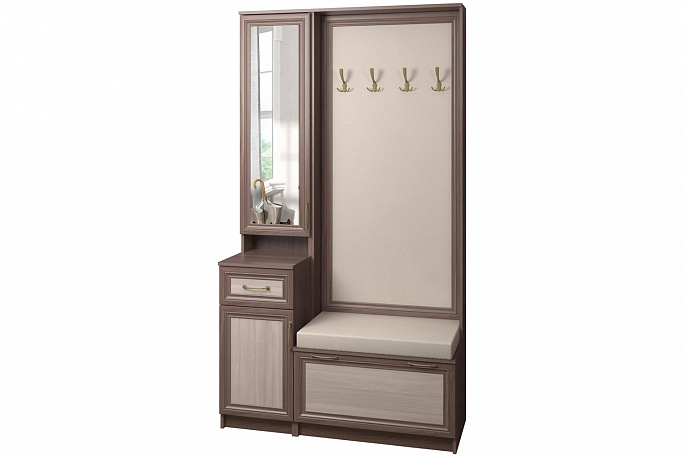 Прихожая "Джесси 11" МДФ, гладкое панно