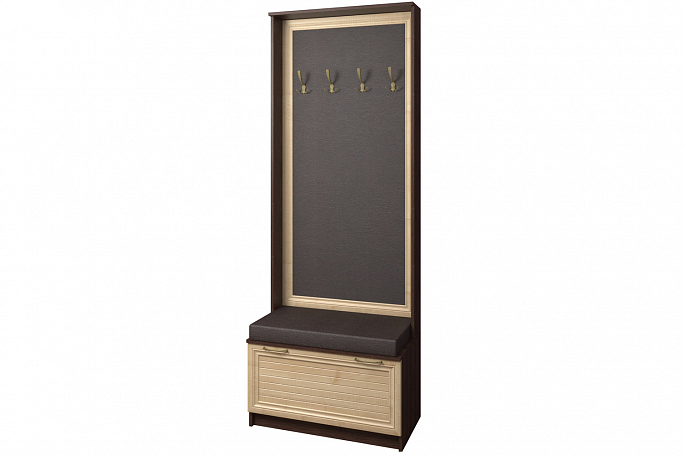 Тумба с вешалкой "Джесси 2" рейка