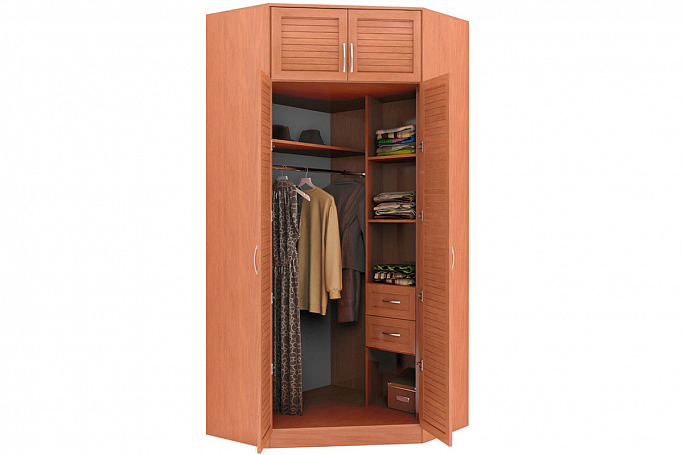 Шкаф двустворчатый "Угол+А 2.3Р+ящ" распашной